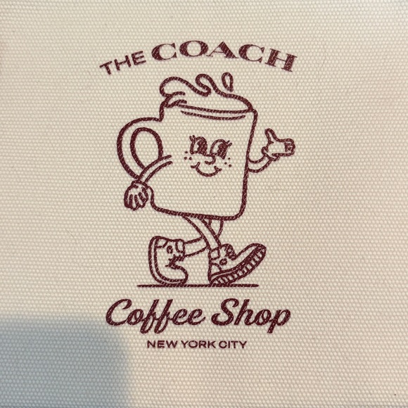 Coach Coffee Pouch NWT - Picture 2 of 5